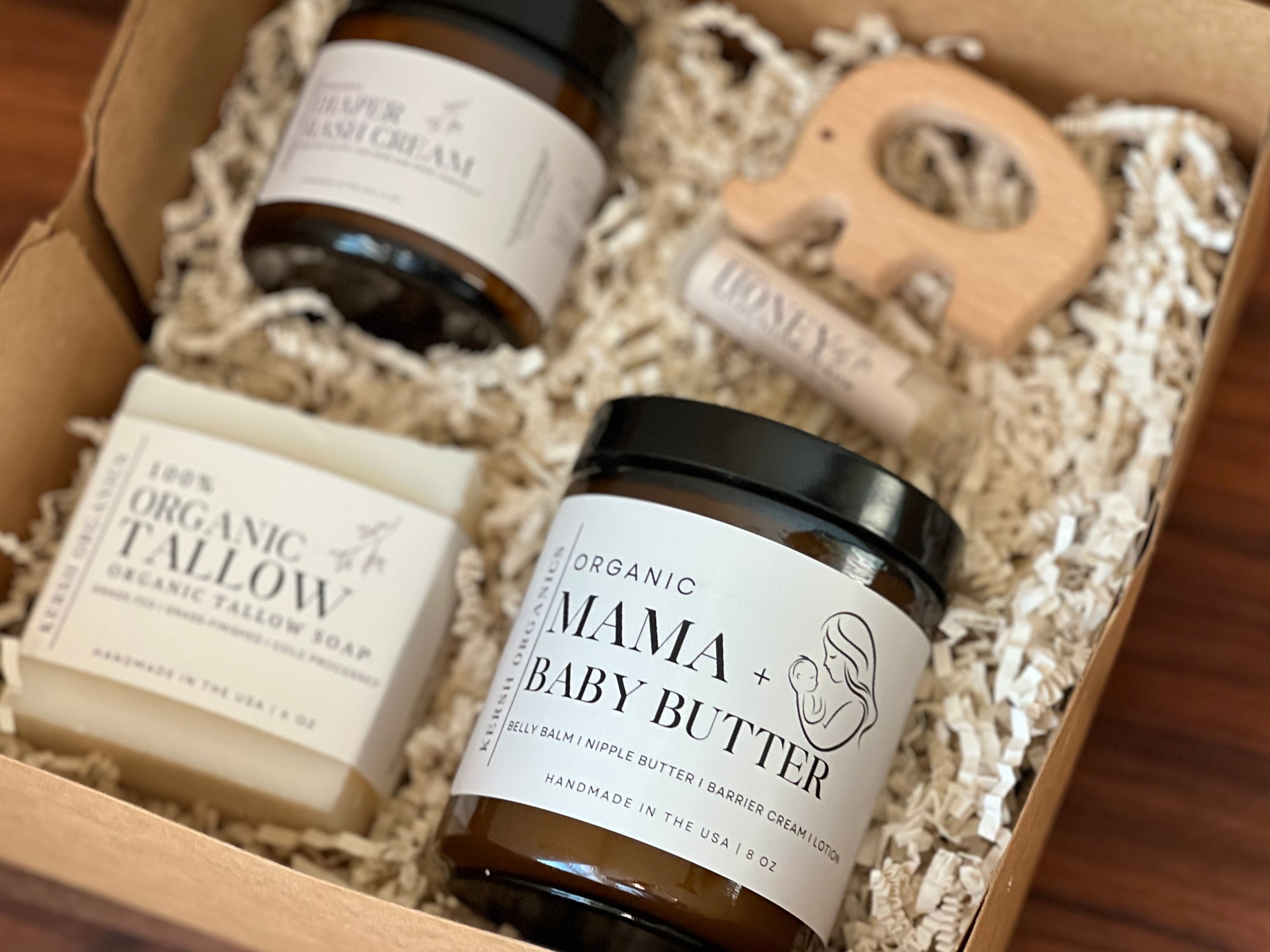 Organic Mama + Baby Gift Set
