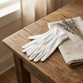 organic cotton moisturizing gloves