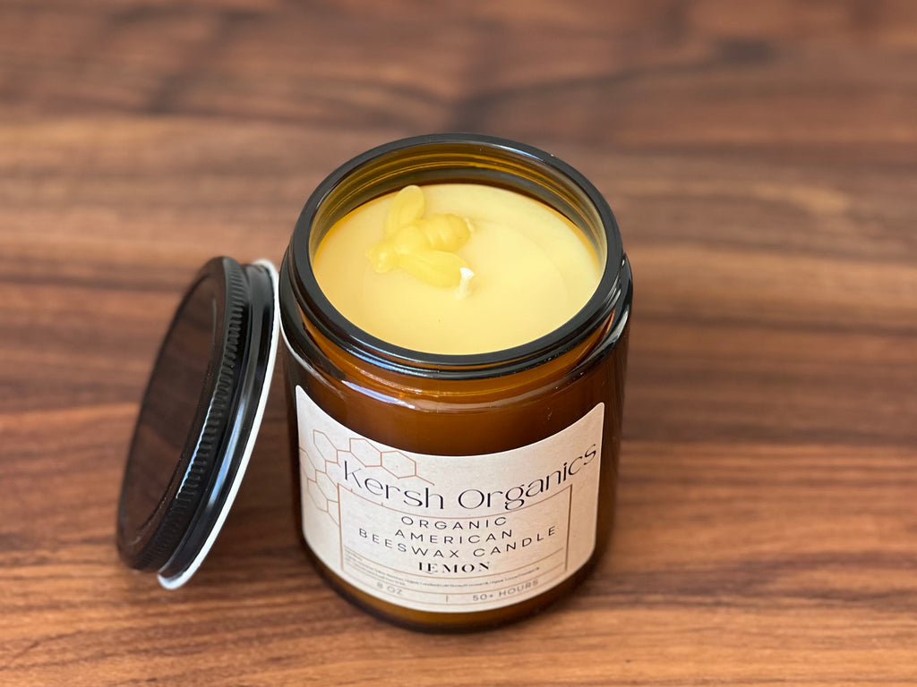 Organic Lemon Candle