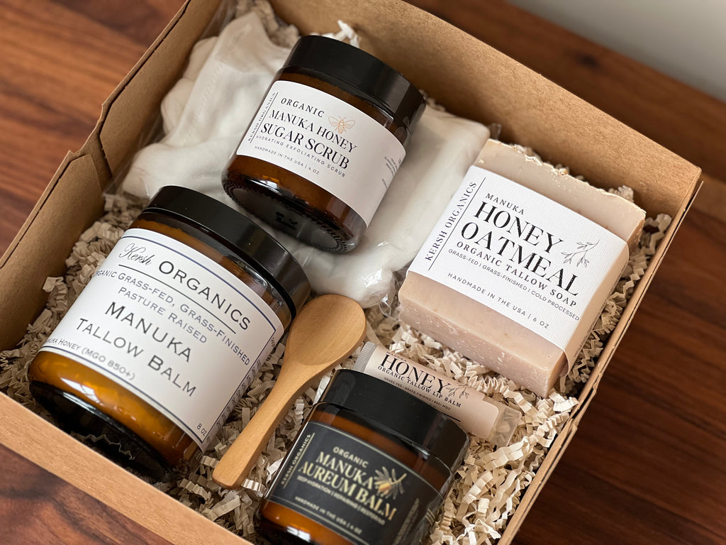 natural skincare gift set