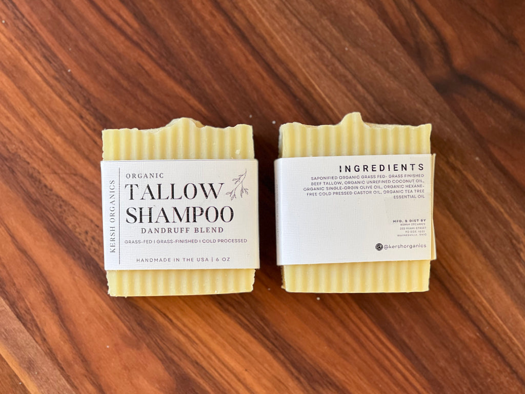 organic tallow shampoo
