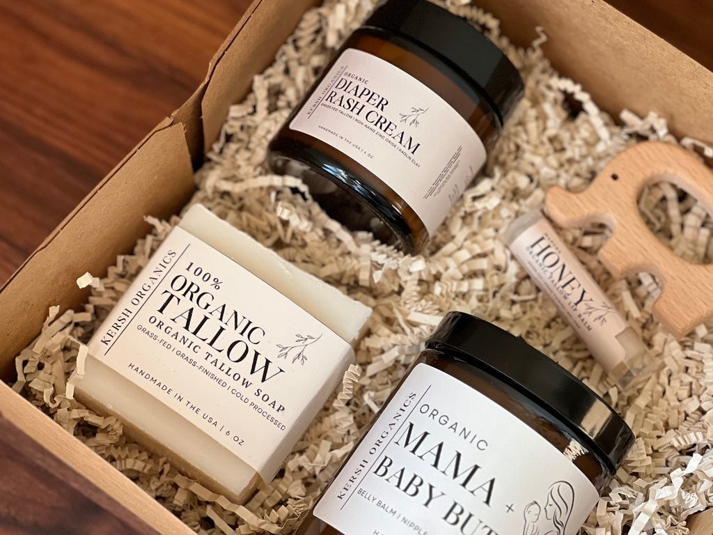 Organic Mama + Baby Gift Set