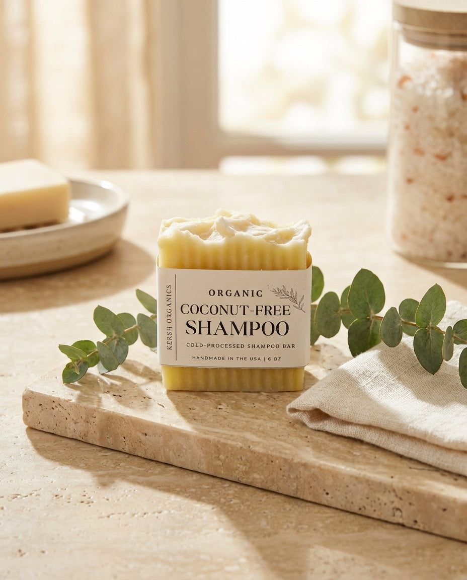 natural solid shampoo bar