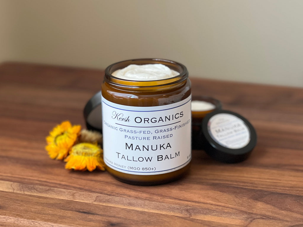 Manuka Honey + Tallow Balm: 850+ MGO