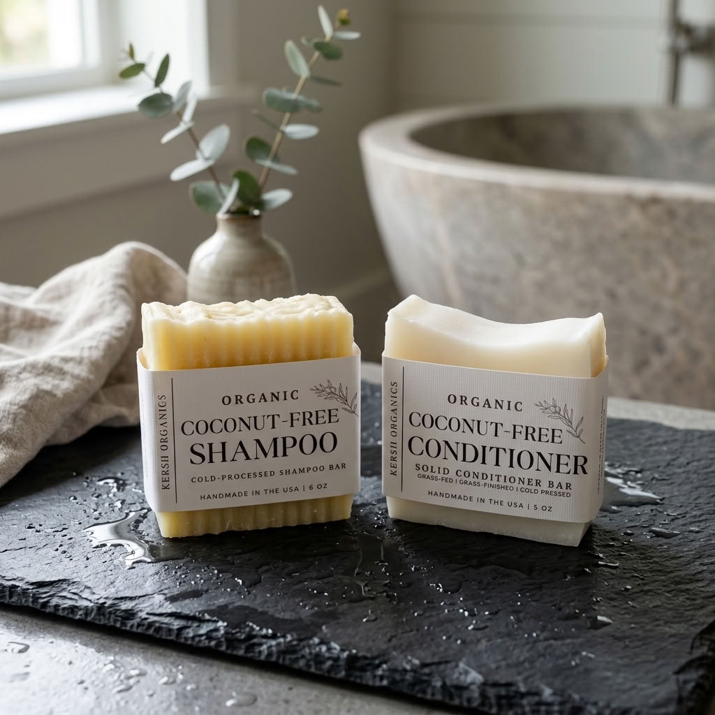 Organic Coconut-Free Shampoo + Conditioner Set