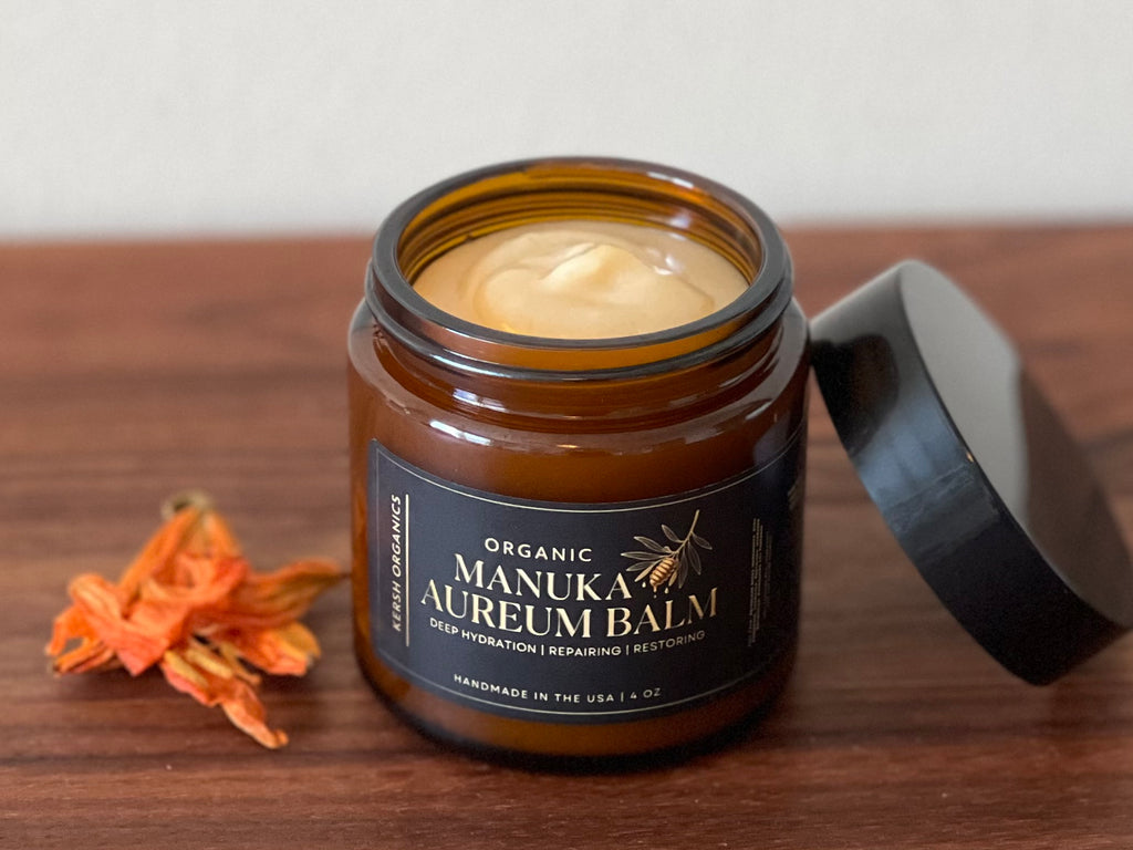 Organic Manuka Aureum Balm- made with 1123+ MGO Manuka Honey