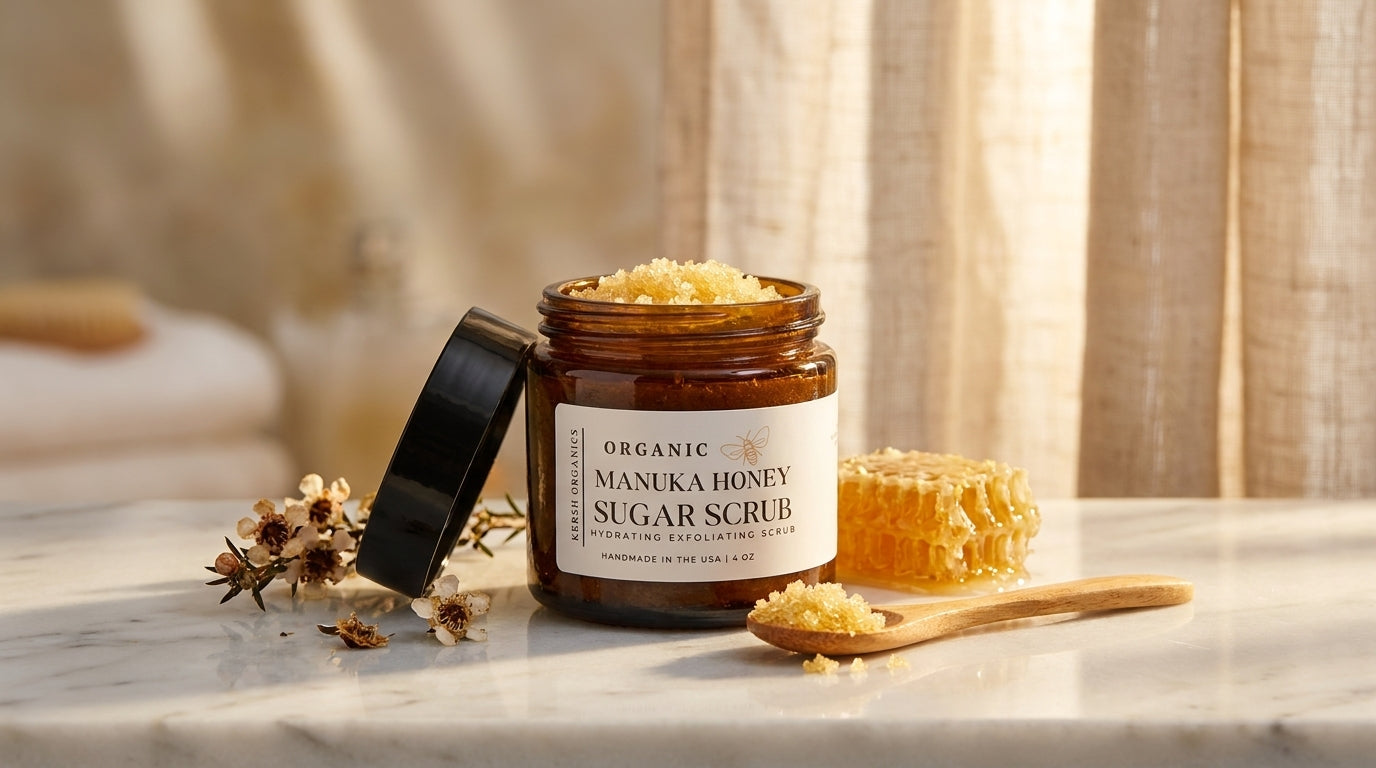 natural organic body scrub
