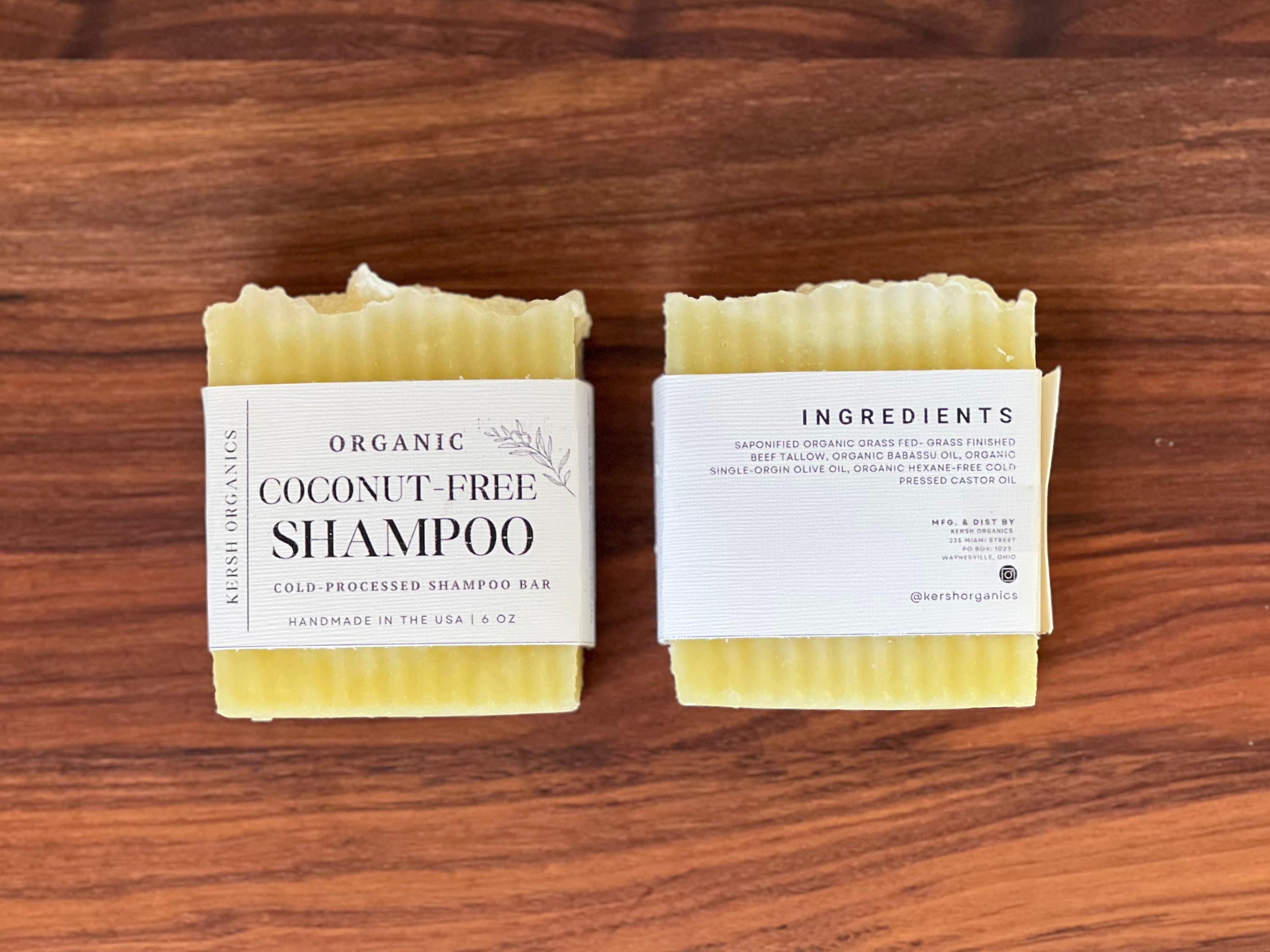 organic coconut shampoo