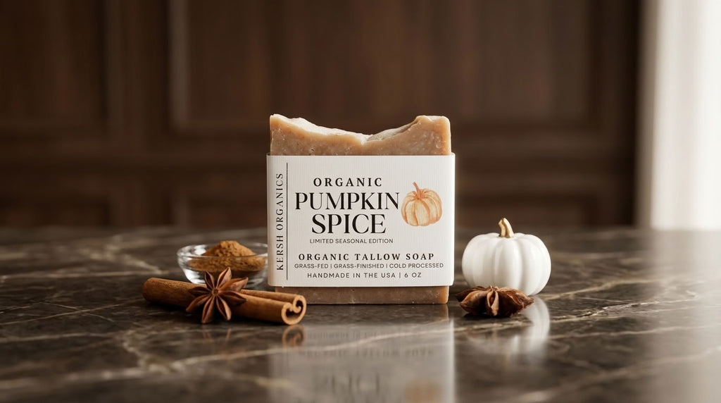 Organic Pumpkin Spice Soap- Limited Edition
