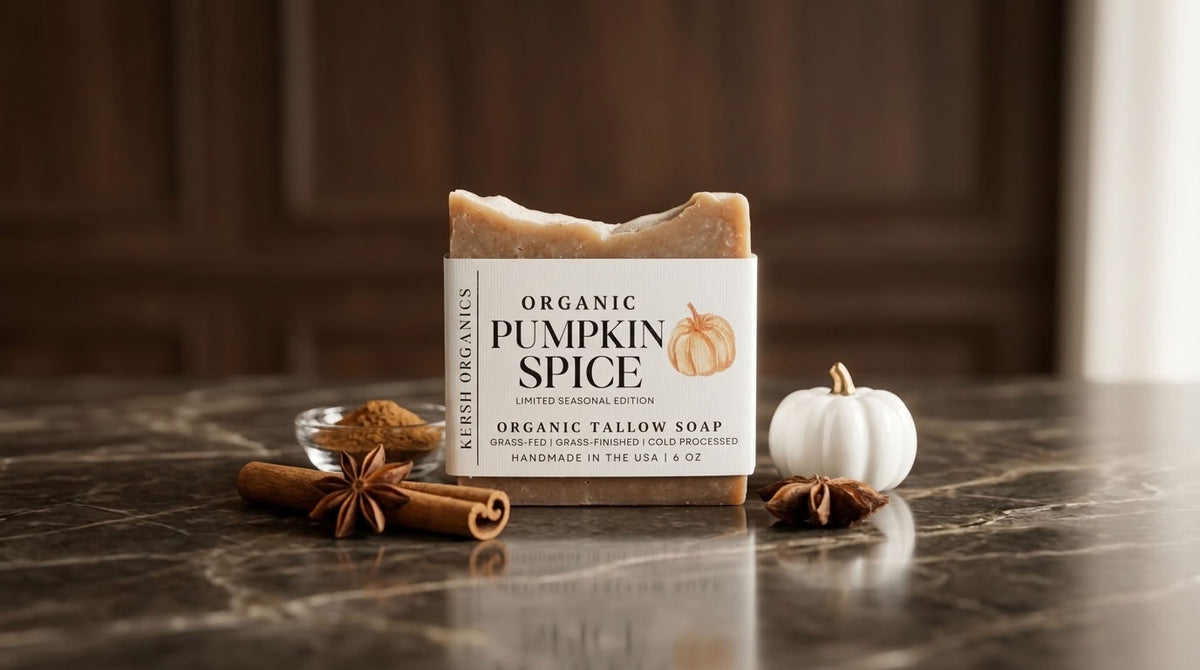 Organic Pumpkin Spice Soap- Limited Edition