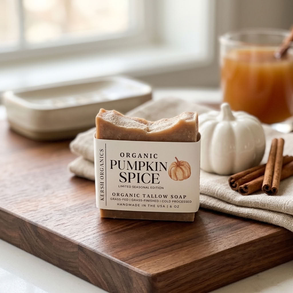 Organic Pumpkin Spice Soap- Limited Edition