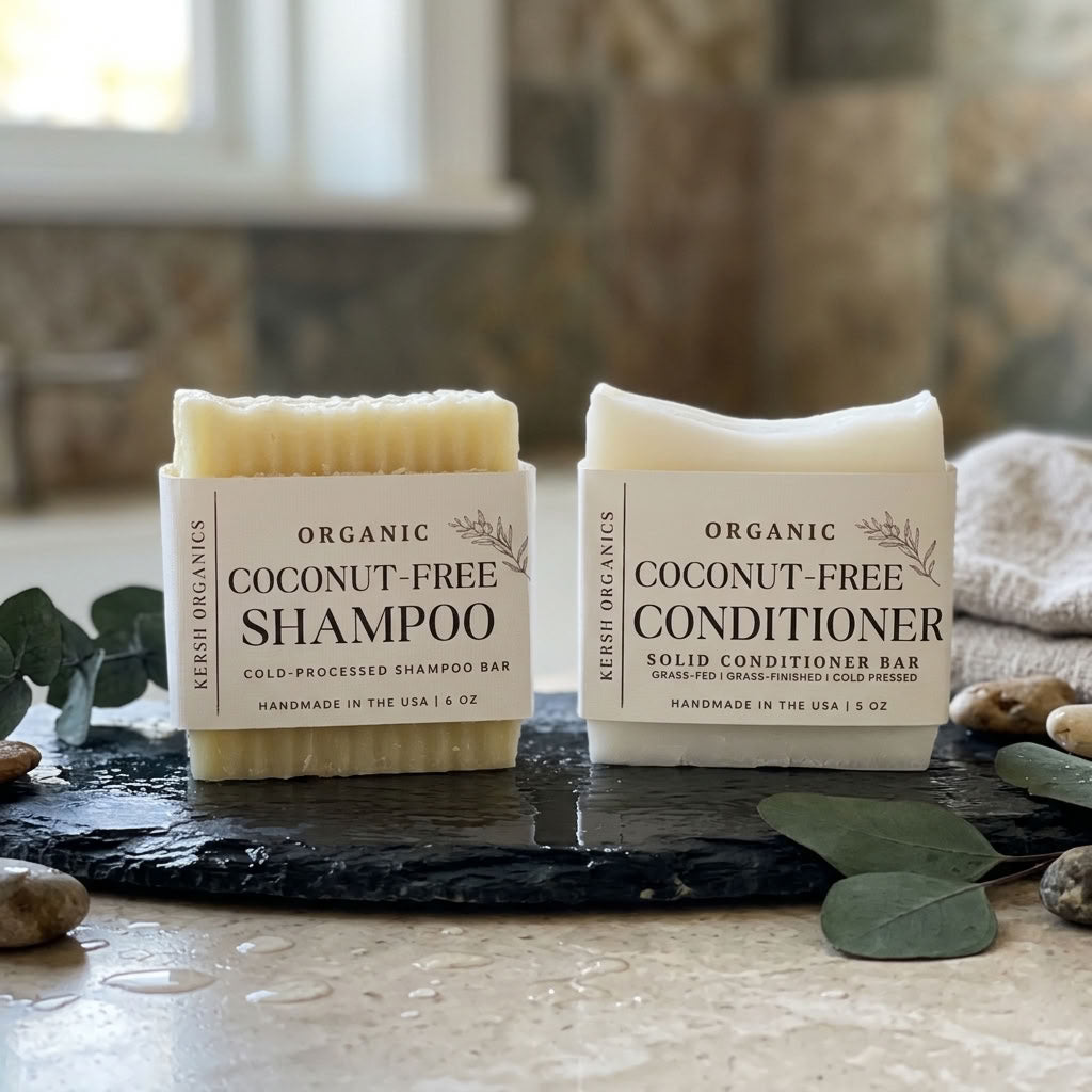 Organic Coconut-Free Shampoo + Conditioner Set