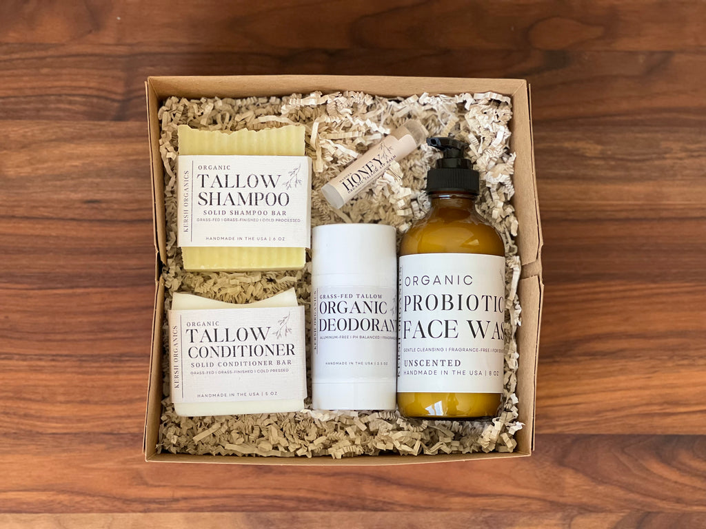 natural body care gift set