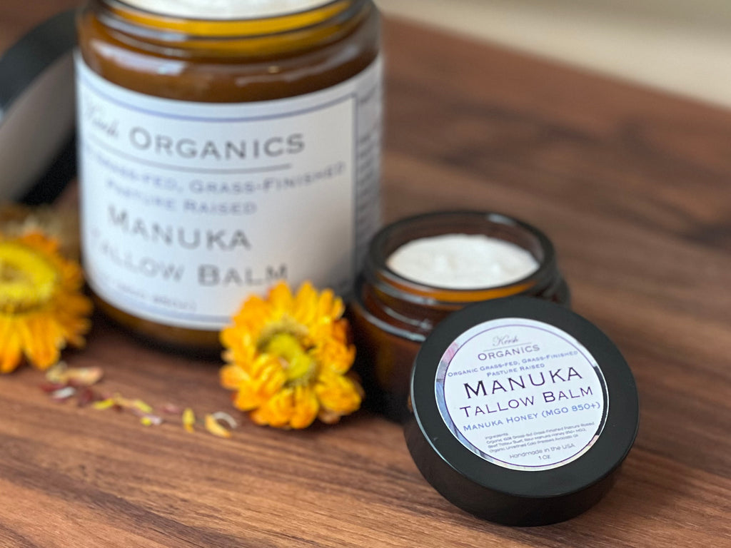Manuka Honey + Tallow Balm: 850+ MGO