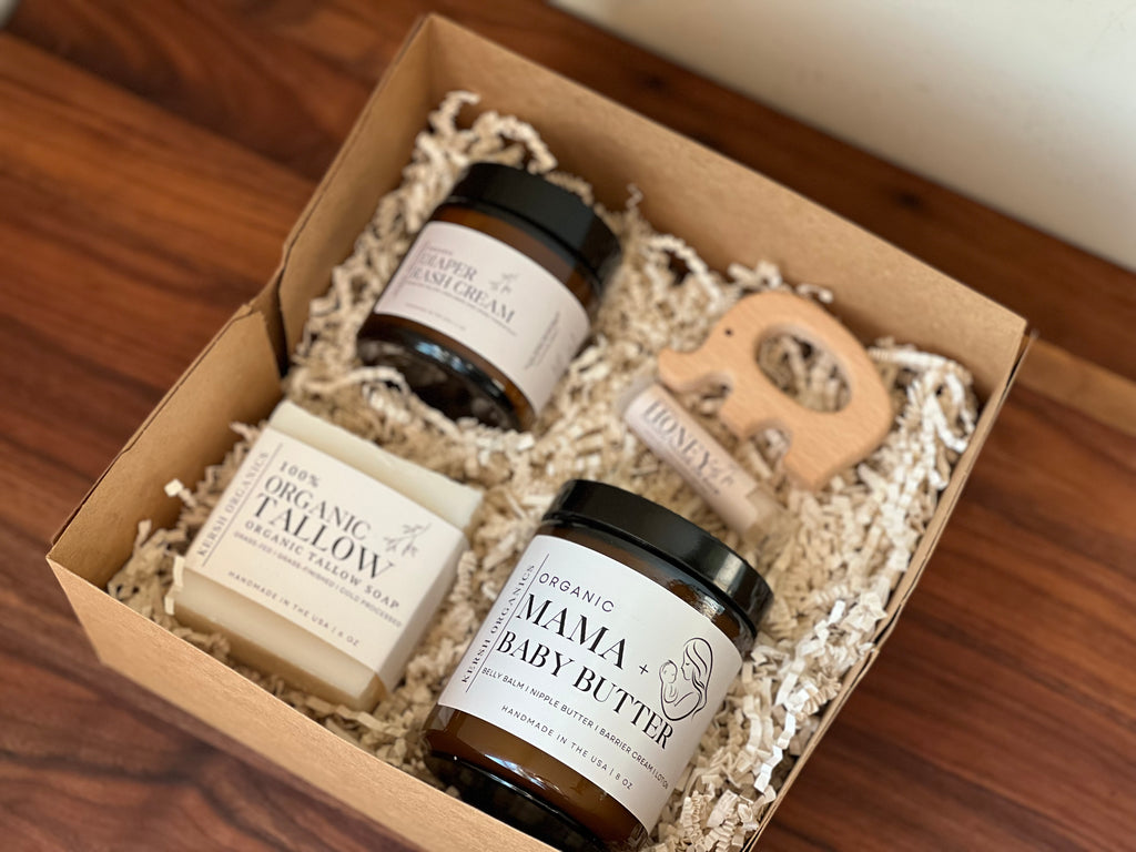 Organic Mama + Baby Gift Set