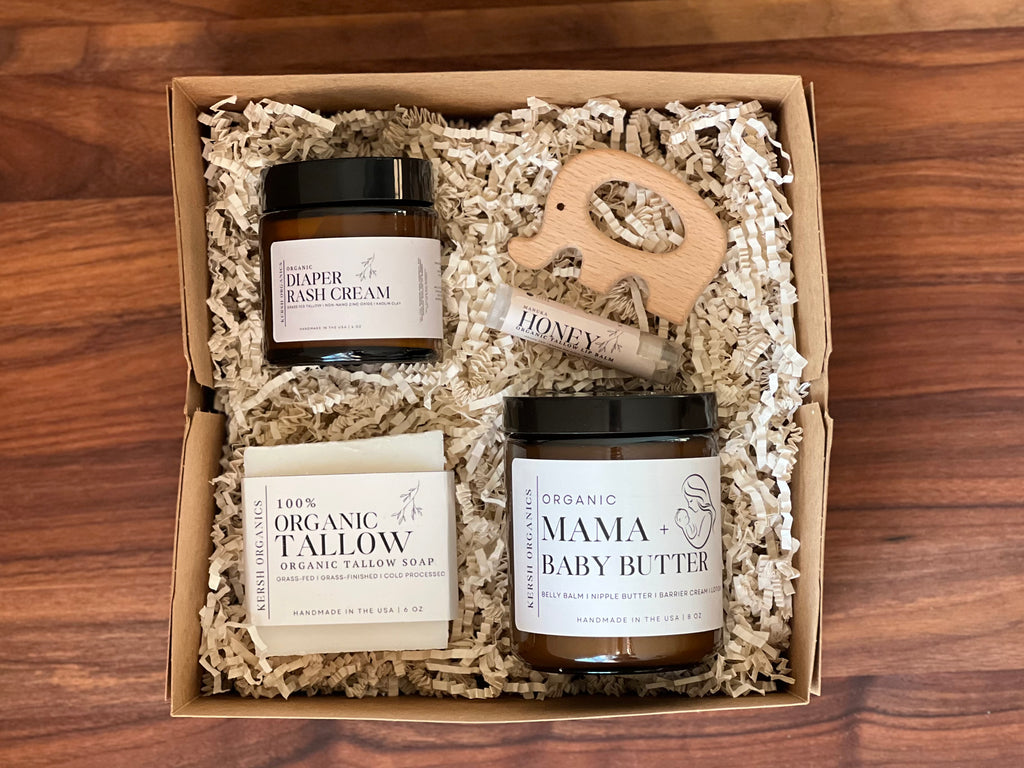 Organic Mama + Baby Gift Set
