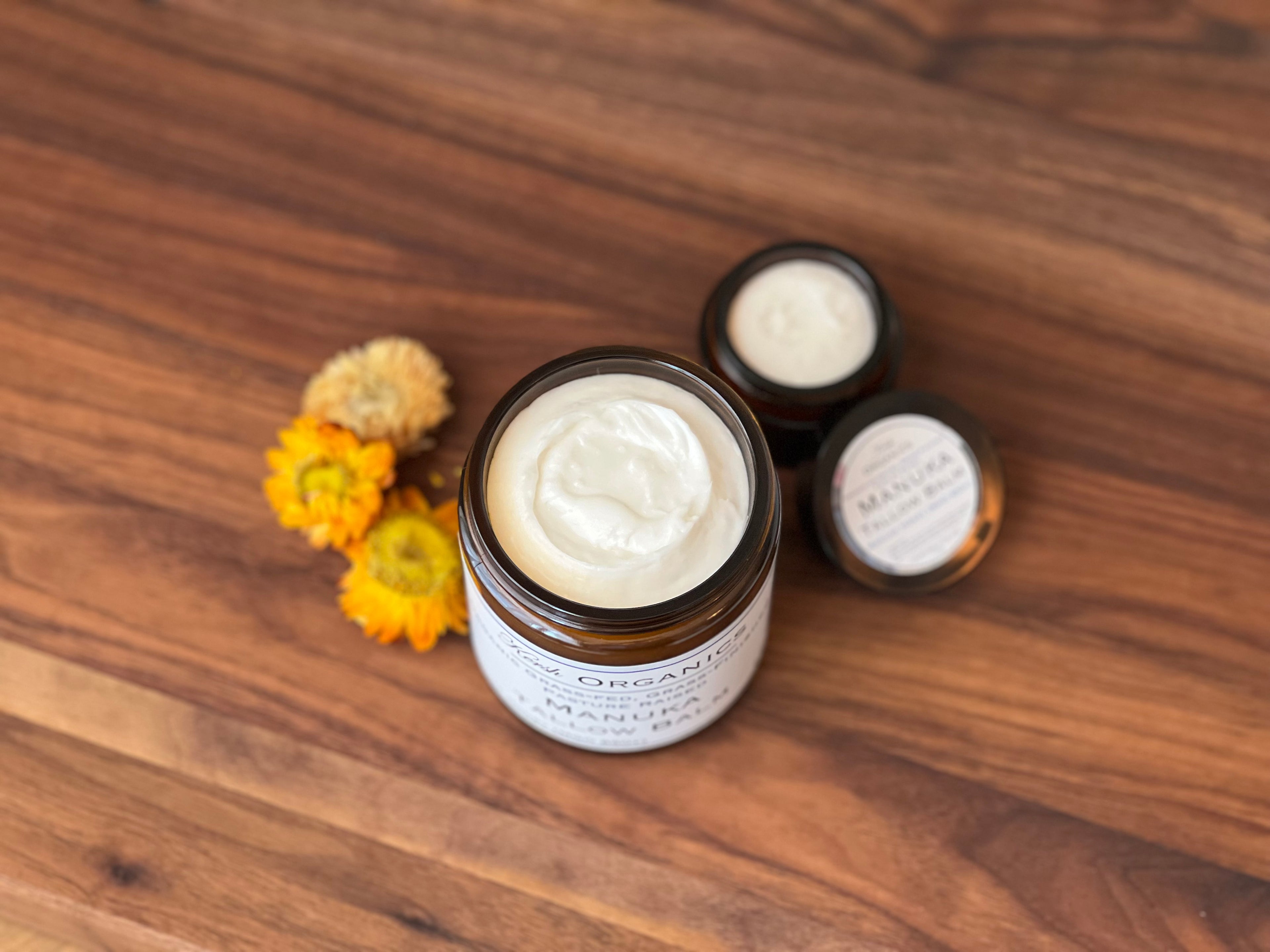 Manuka Honey + Tallow Balm: 850+ MGO