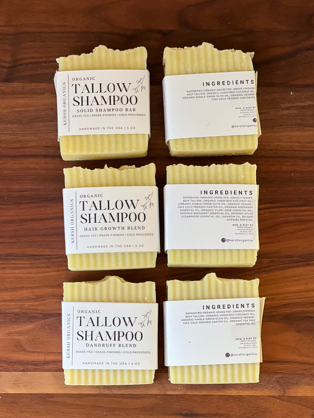 natural shampoo bar