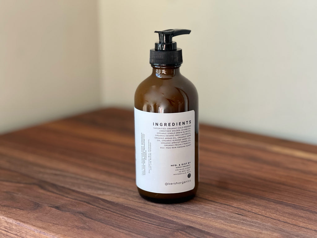 Organic Manuka Honey Hand & Body Wash - Naturally Antibacterial