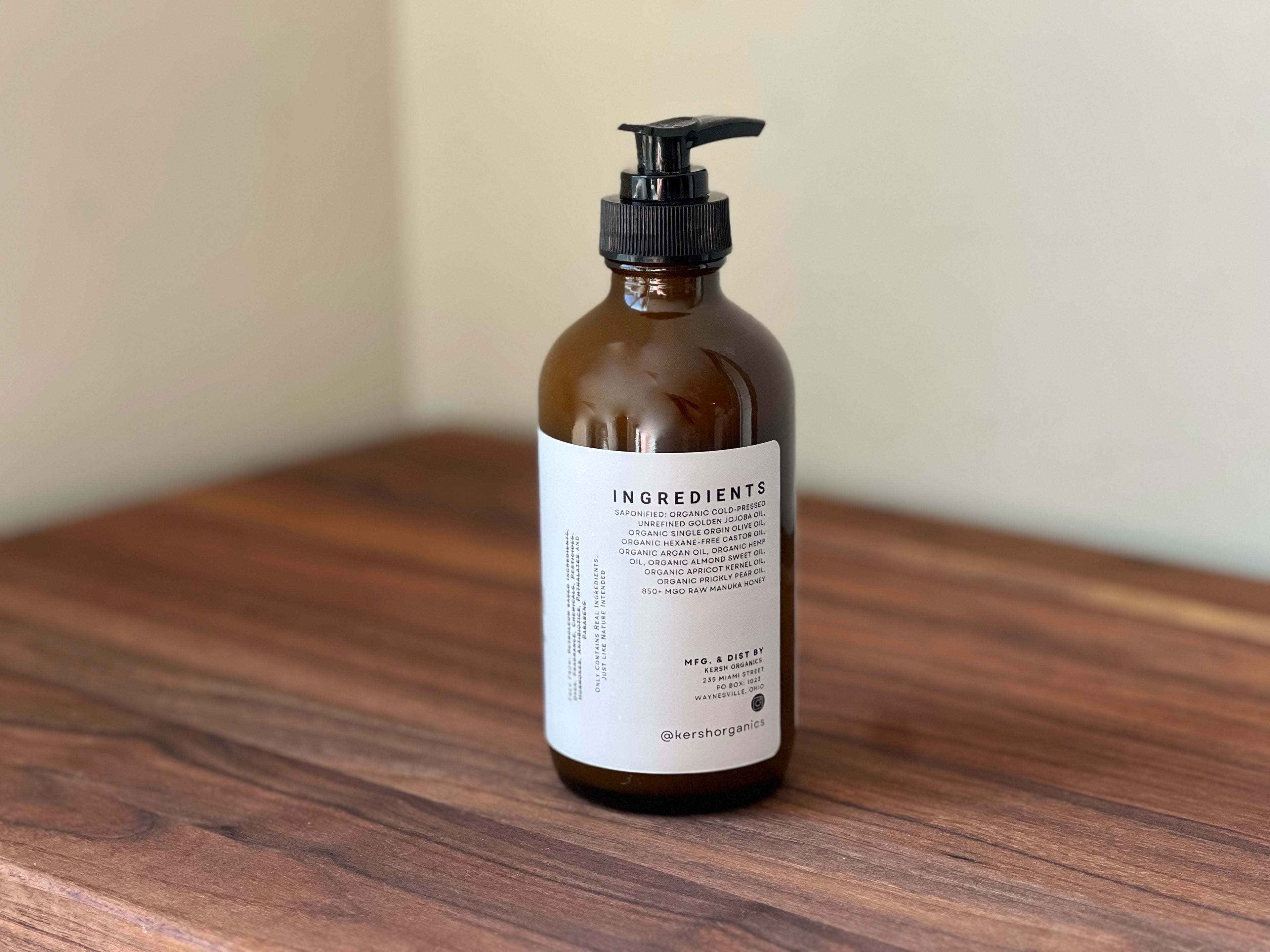 Organic Manuka Honey Hand & Body Wash - Naturally Antibacterial