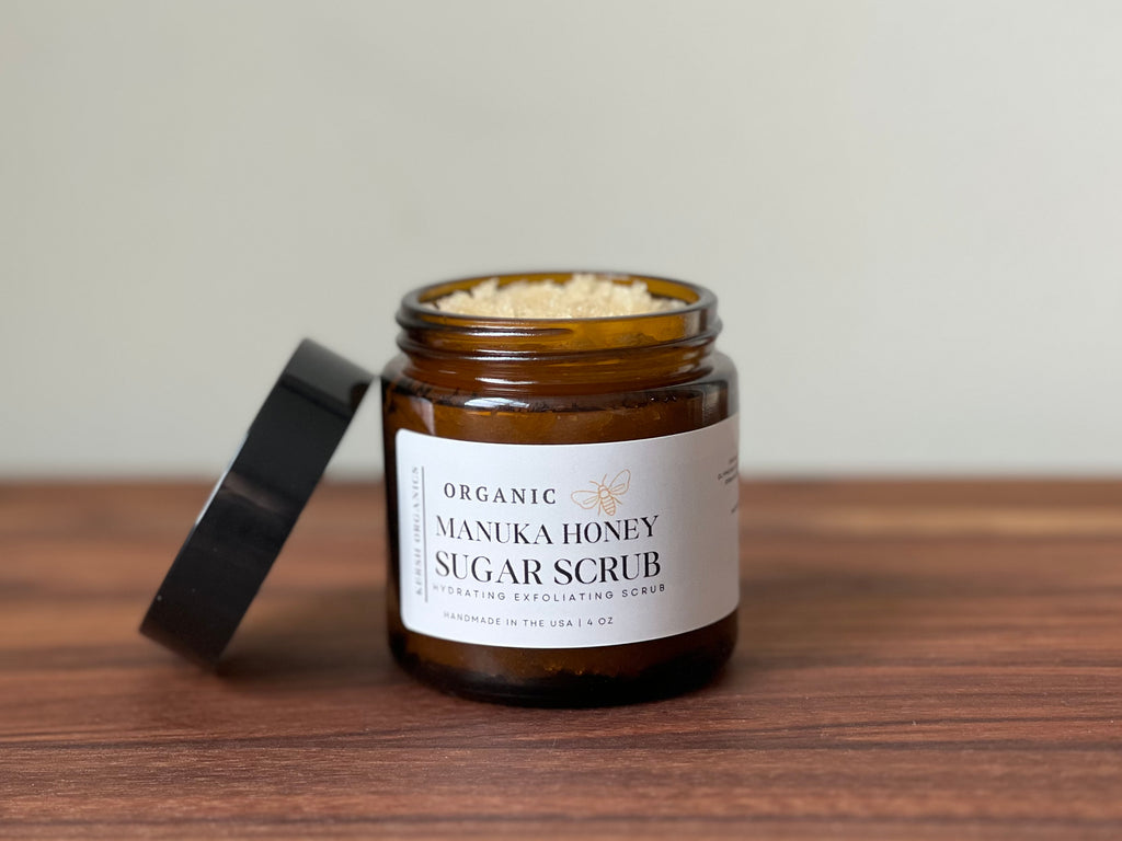 organic sugar scrub