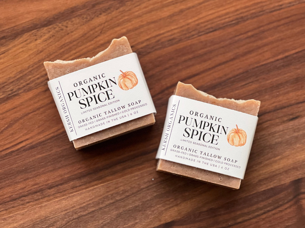 Organic Pumpkin Spice Soap- Limited Edition