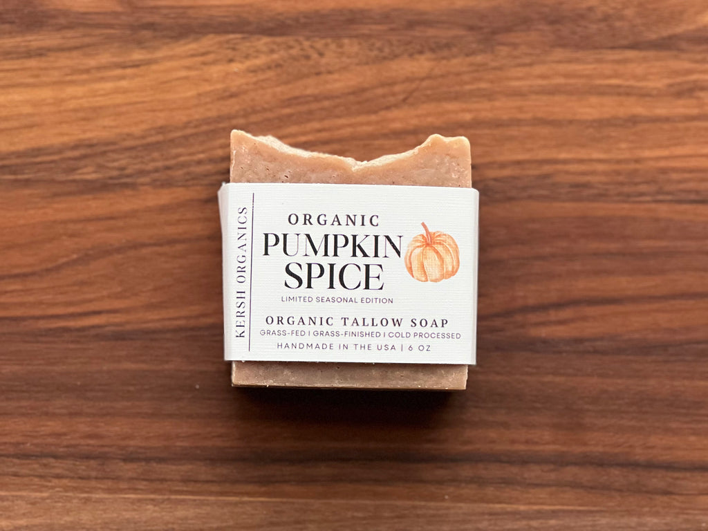Organic Pumpkin Spice Soap- Limited Edition