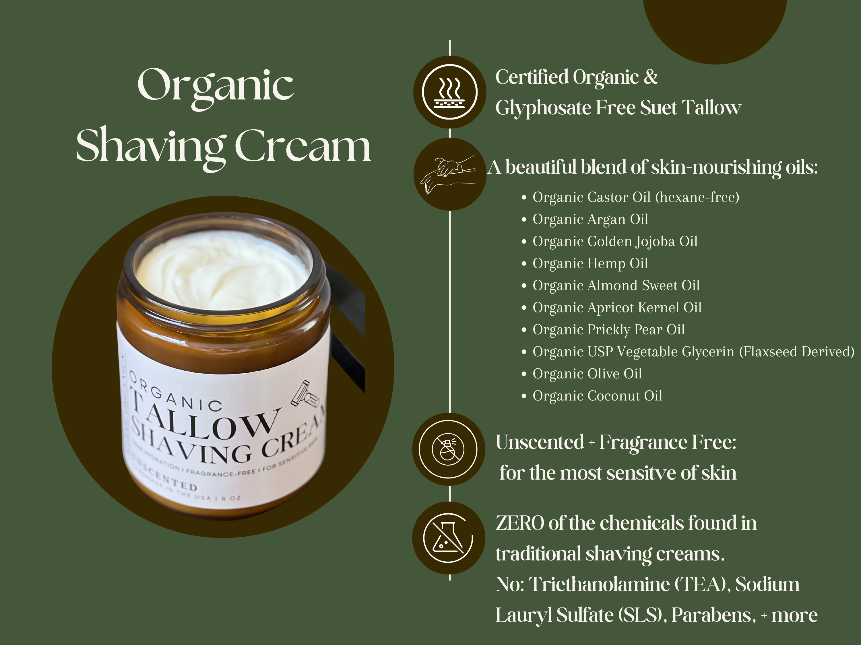 natural shaving cream