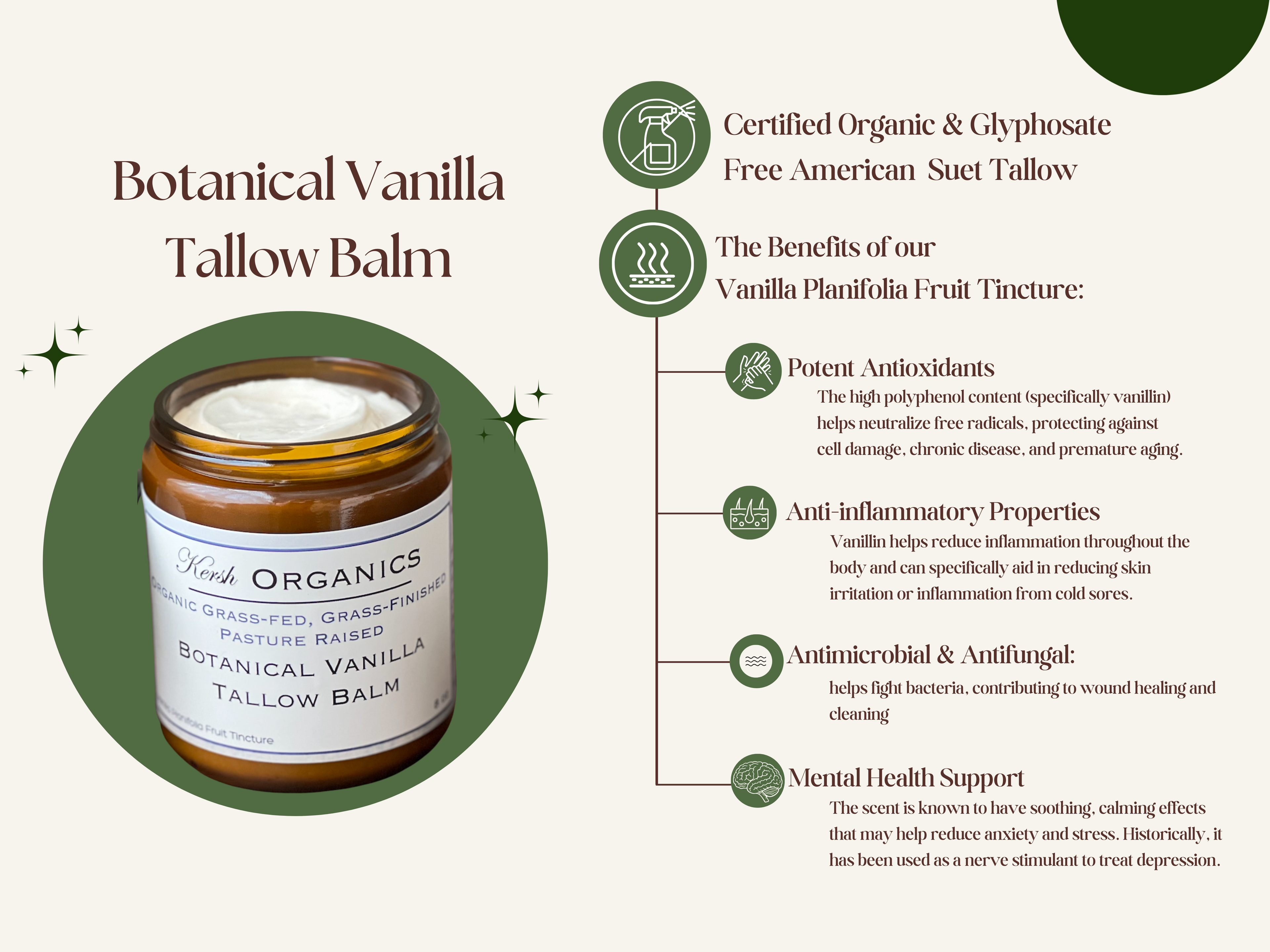 vanilla tallow balm