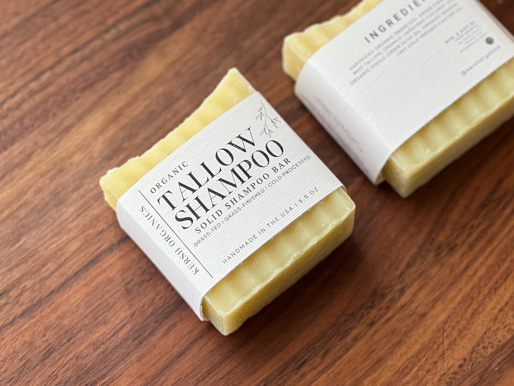 Organic Tallow Shampoo Bar