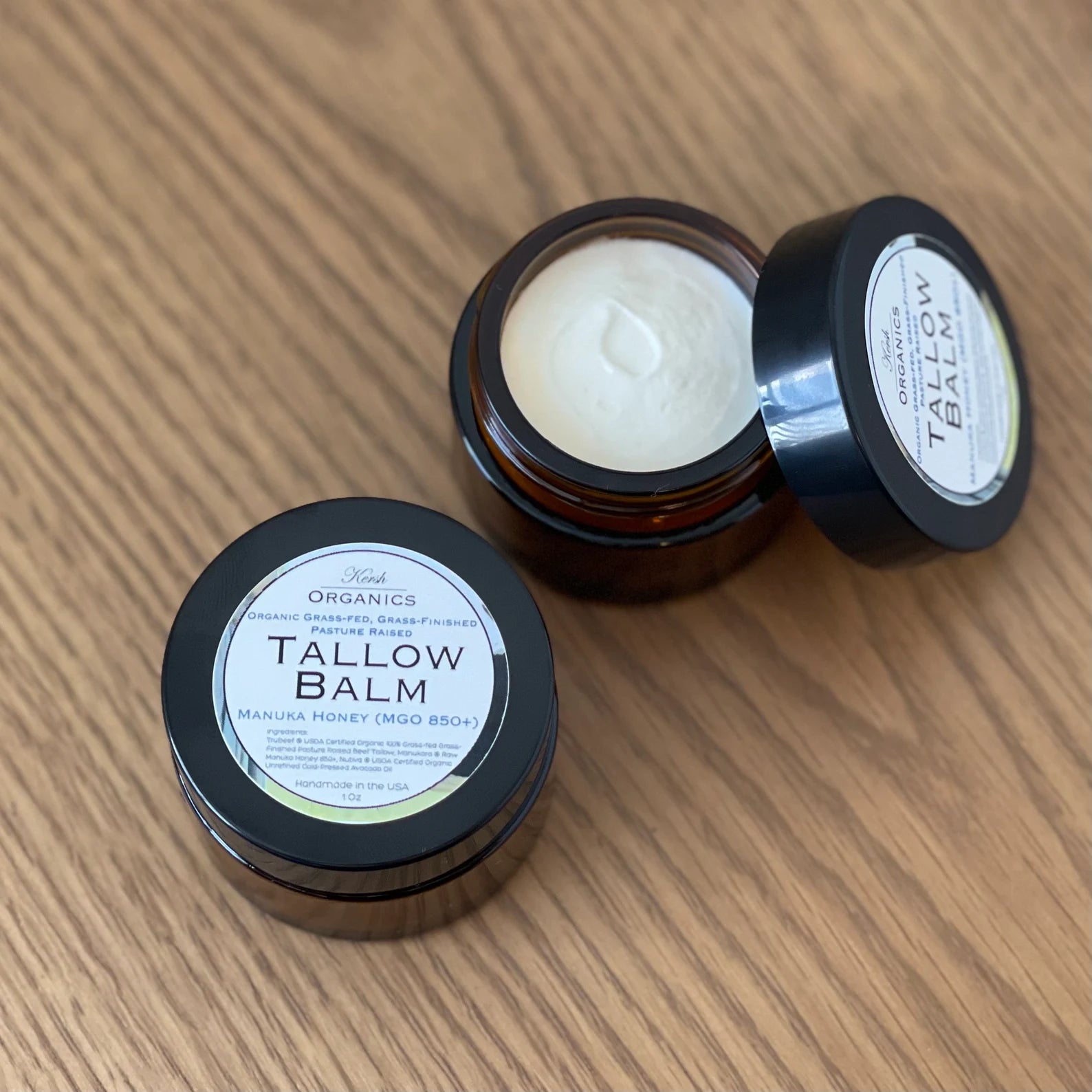 Manuka Honey + Tallow Balm: 850+ MGO