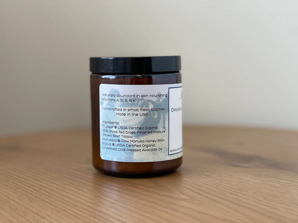 Manuka Honey + Tallow Balm: 850+ MGO