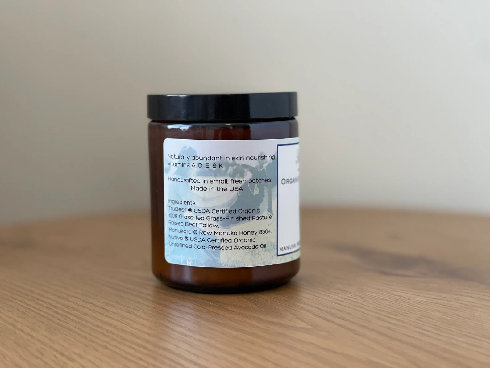 Manuka Honey + Tallow Balm: 850+ MGO