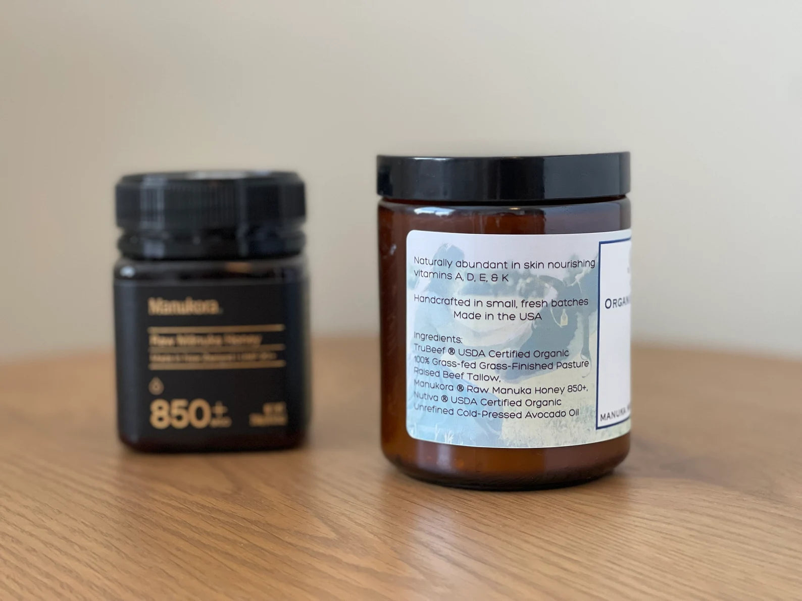 Manuka Honey + Tallow Balm: 850+ MGO
