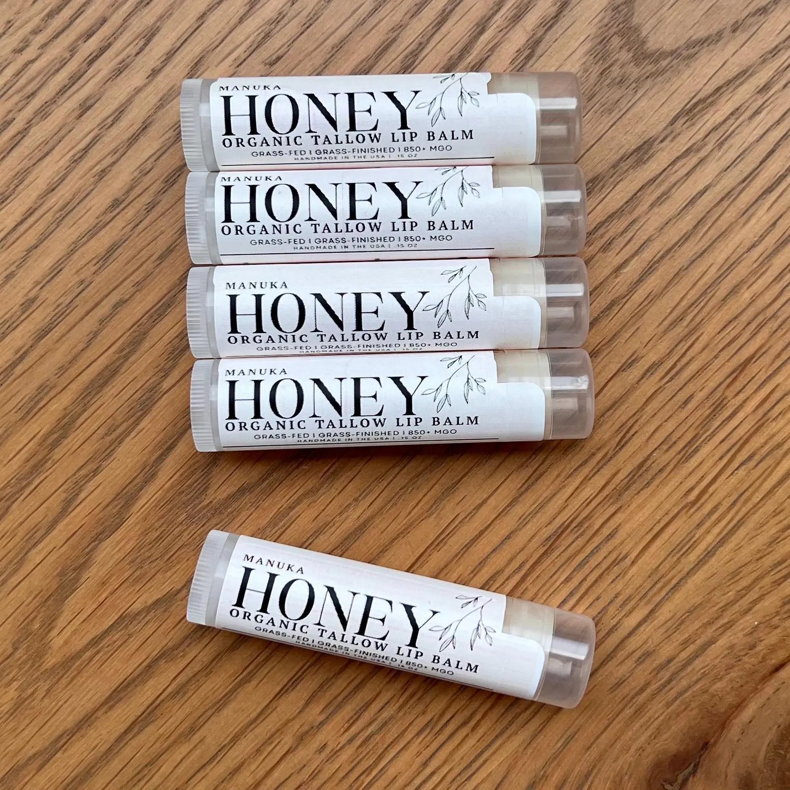 Organic Manuka Honey Tallow Lip Balm