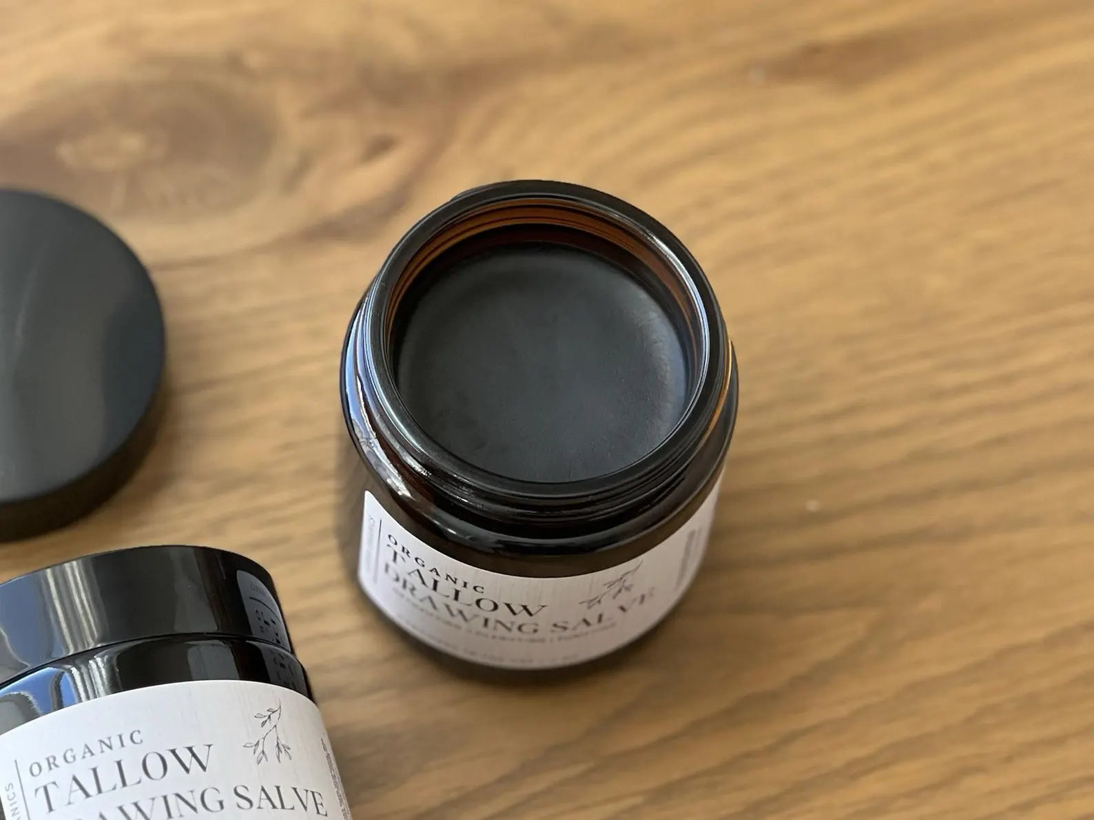 Organic Black Drawing Salve