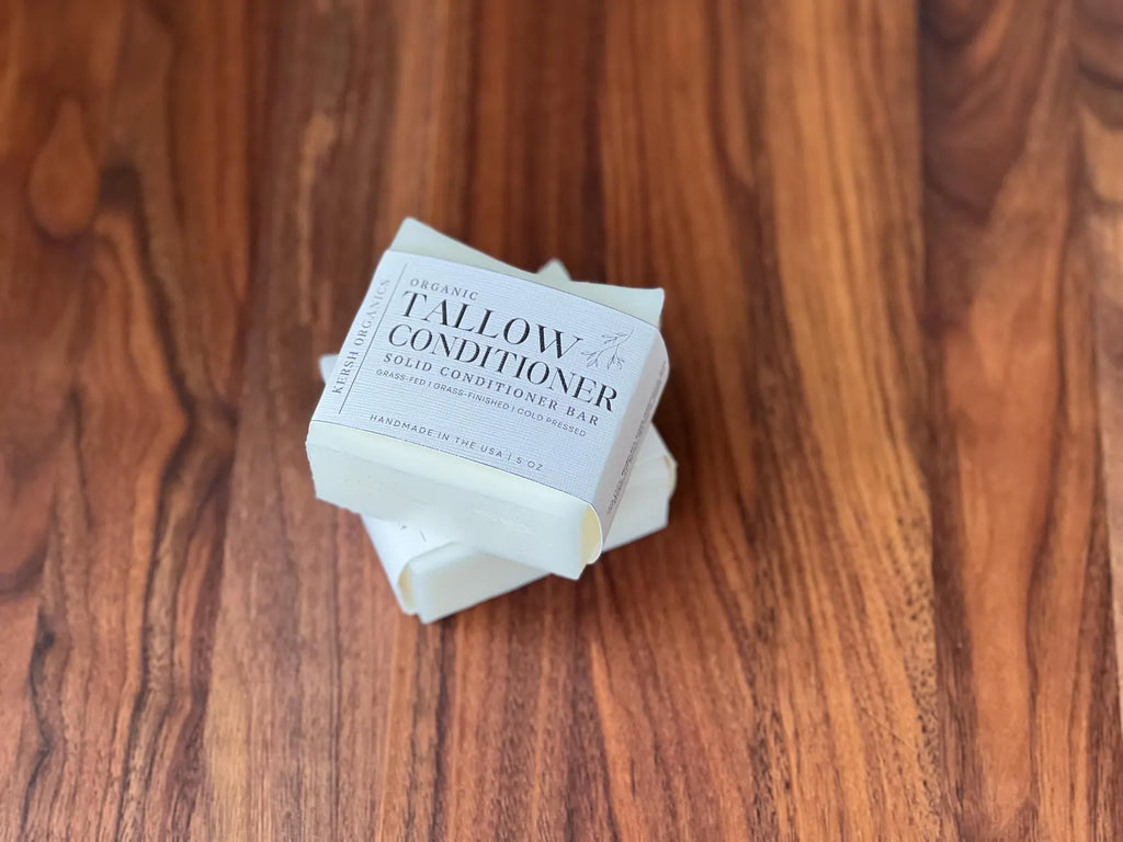 Organic Tallow Shampoo + Conditioner Bar Set