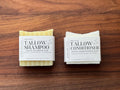 Organic Tallow Shampoo + Conditioner Bar Set