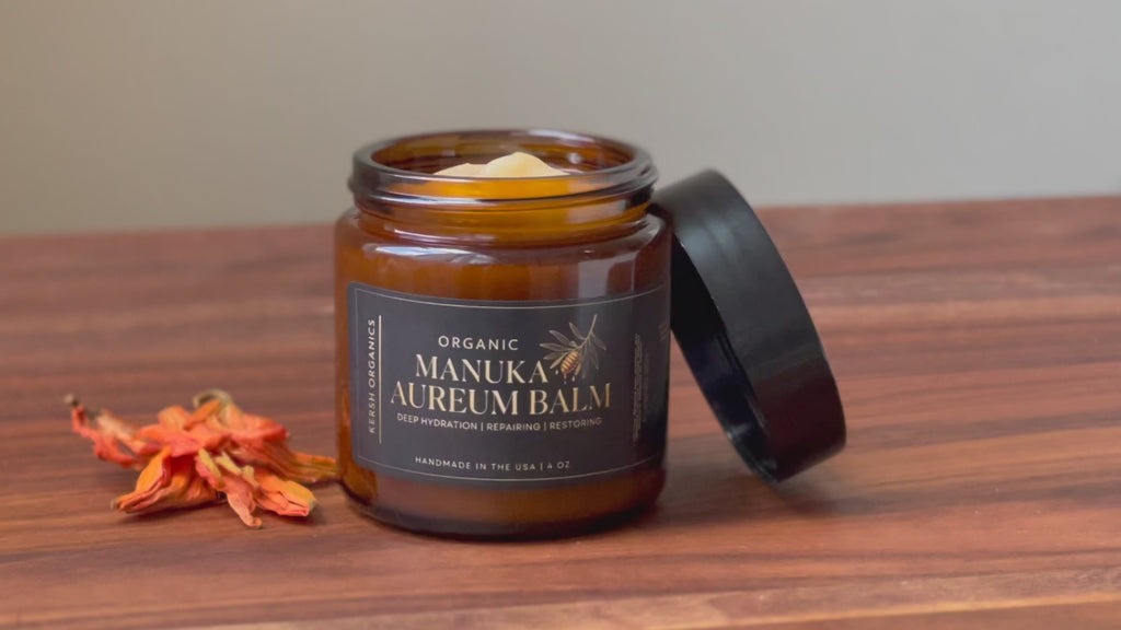 Organic Manuka Aureum Balm- made with 1123+ MGO Manuka Honey